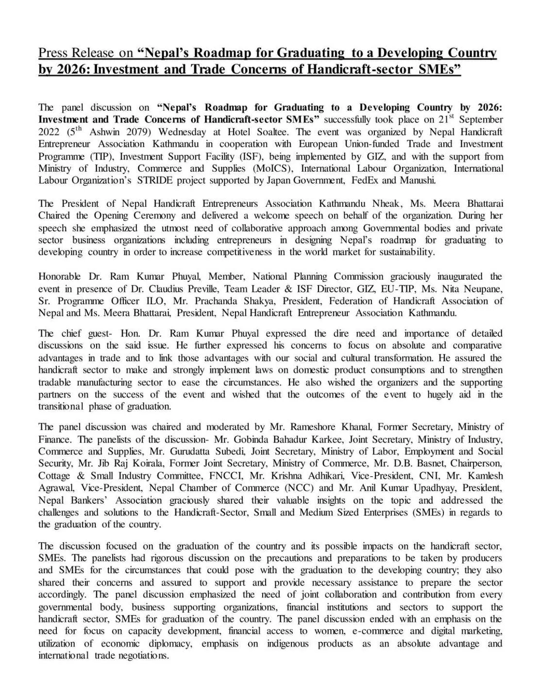 NHEAK press release coverage photo 3