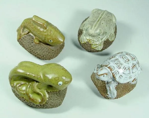 Hand-carved stone handicraft